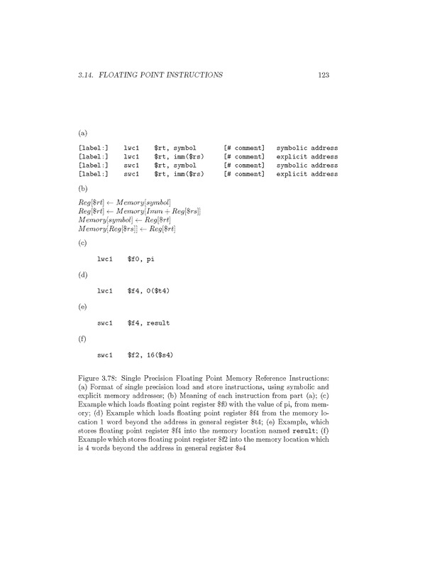 Computer Organization with MIPS - Page 123